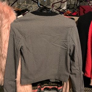 Black and white fashion nova blazer